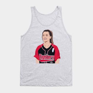 Kat Barrel in Toronto Raptors jersey Tank Top